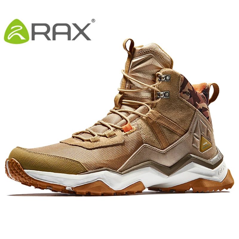 

RAX Winter Hiking Boots Men Waterproof Breathable Outdoor Sports Sneakers for Men Trekking Boots Mountain Trekking Shoes Bigsize