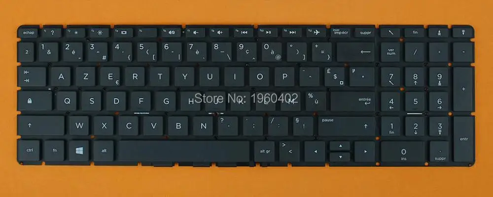 

Новая Французская клавиатура для HP 250 G6 255 G6 256 G6 258 G6, клавиатура с французской клавиатурой, черная клавиатура без рамки, без черного цвета