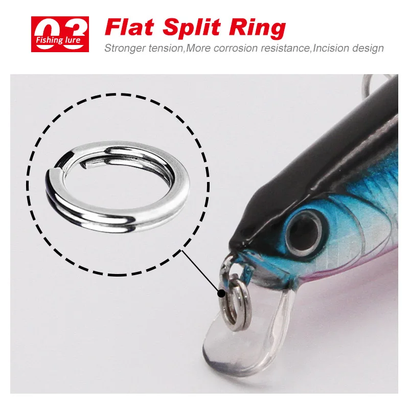 TacklePRO-M49 Floating Artificial Bait, Minnow Lure, Salt Water, Fishing, Retail, 20g, 0.4-0.8m, 130mm, assorted colors, 1Pc