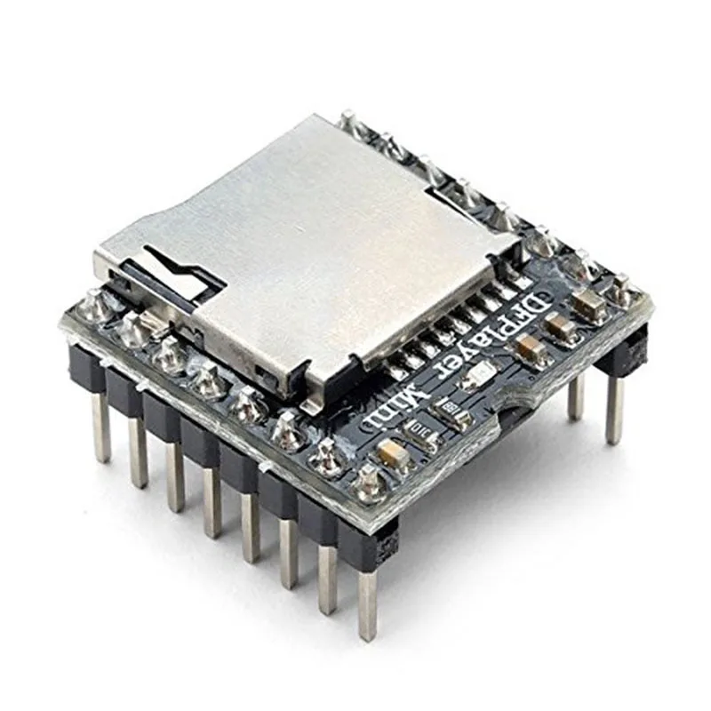 Mini Module de lecteur MP3 pour Arduino, carte TF, disque U, Audio, vocal, vente en gros