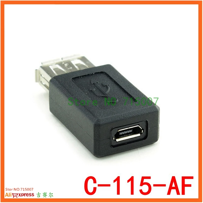 USB 2.0 AF إلى 5 دبوس USB أنثى محول محول USB المصغّر USB أنثى إلى المصغّر USB ذكر موصل محول محول