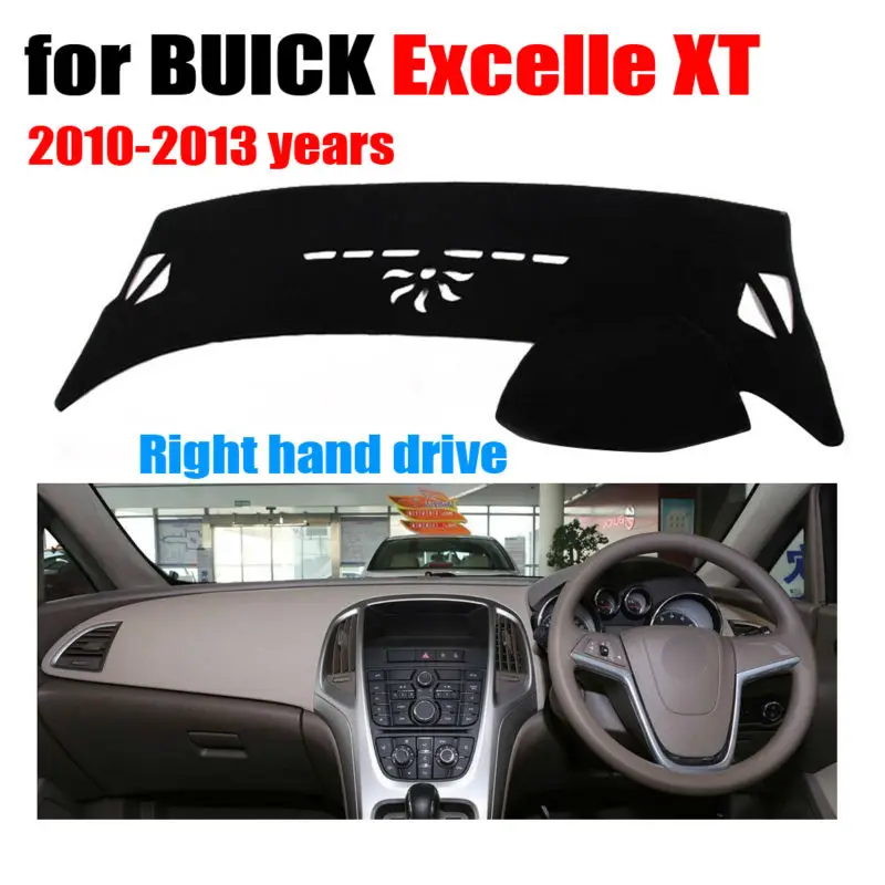 

Чехлы на приборную панель автомобиля, коврик для BUICK Excelle XT, высокая конфигурация 2010-2013, коврик для приборной панели с правой стороны, автоаксессуары
