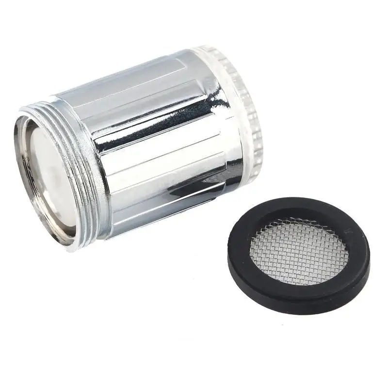 7 Màu Đèn LED Vòi Nước Đèn Nhiều Màu Sắc Thay Đổi Phát Sáng Tắm Nhà Bếp Vòi Sục Khí Cho Nhà Bếp Đồ Dùng Phòng Tắm