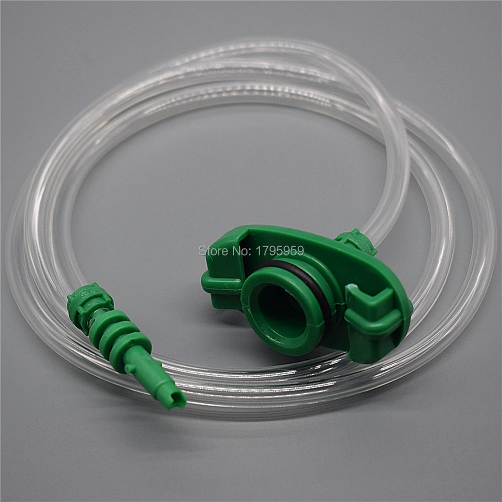 Dispenser connettore adesivi colle Dispenser liquido adattatore connettore tubo 30cc siringhe di erogazione tubo adattatore per barilotto di plastica