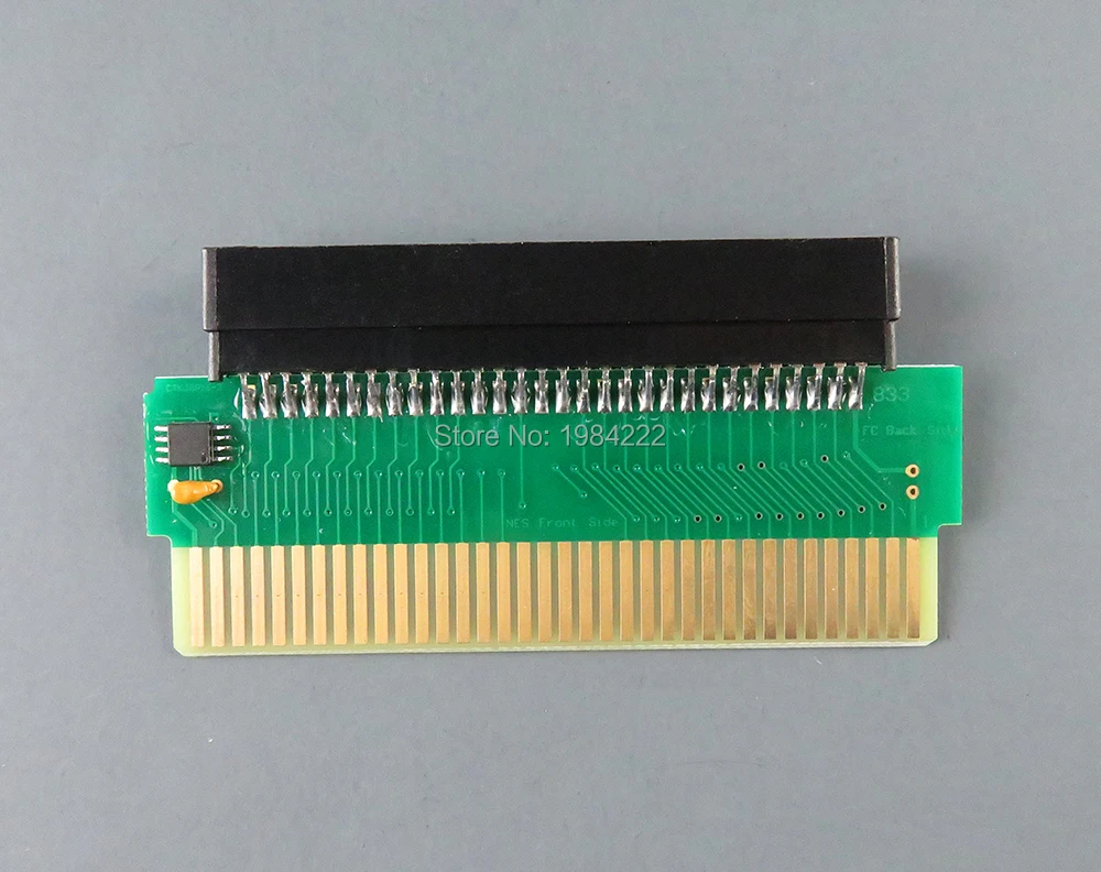 1pc Adapter Converter 60 Pin to 72 Pin with CIC chip installed For NES Console System (for FC To NES Converter )