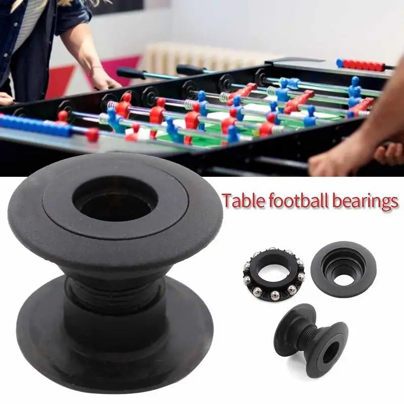 

4pc Fit 23mm-36mm Conseil Tige Foosball Bague De Football De Table Football Roulements Durable En Plastique Roulements