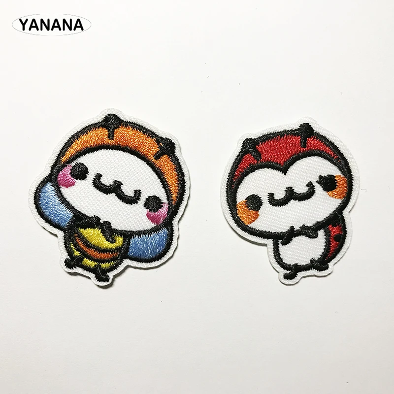 1pcs cute Cartoon animal ladybird Scarab Little bee clothes patch children clothes decorate clothes DIY