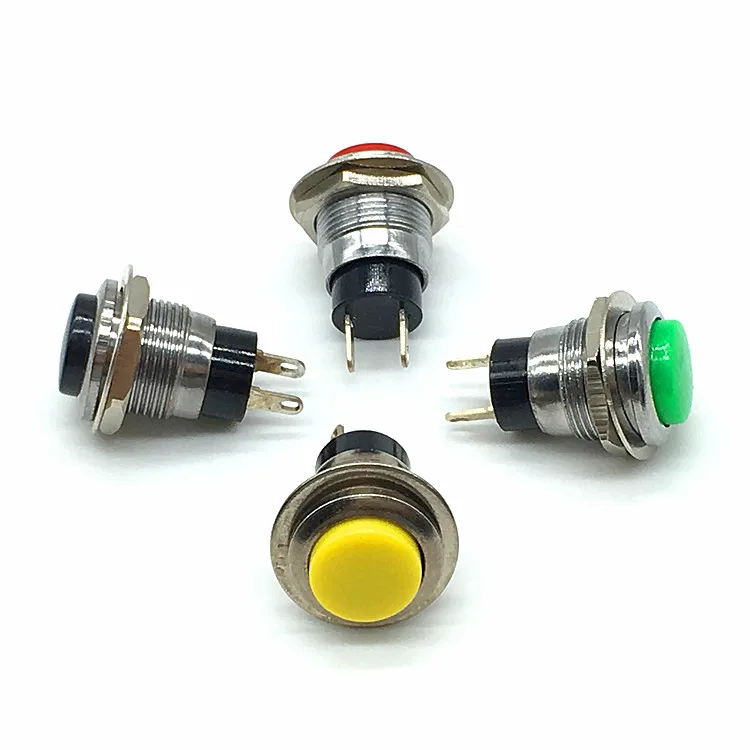 5pcs 12mm 2pin momentary push button switch Non-locking switch DS-318