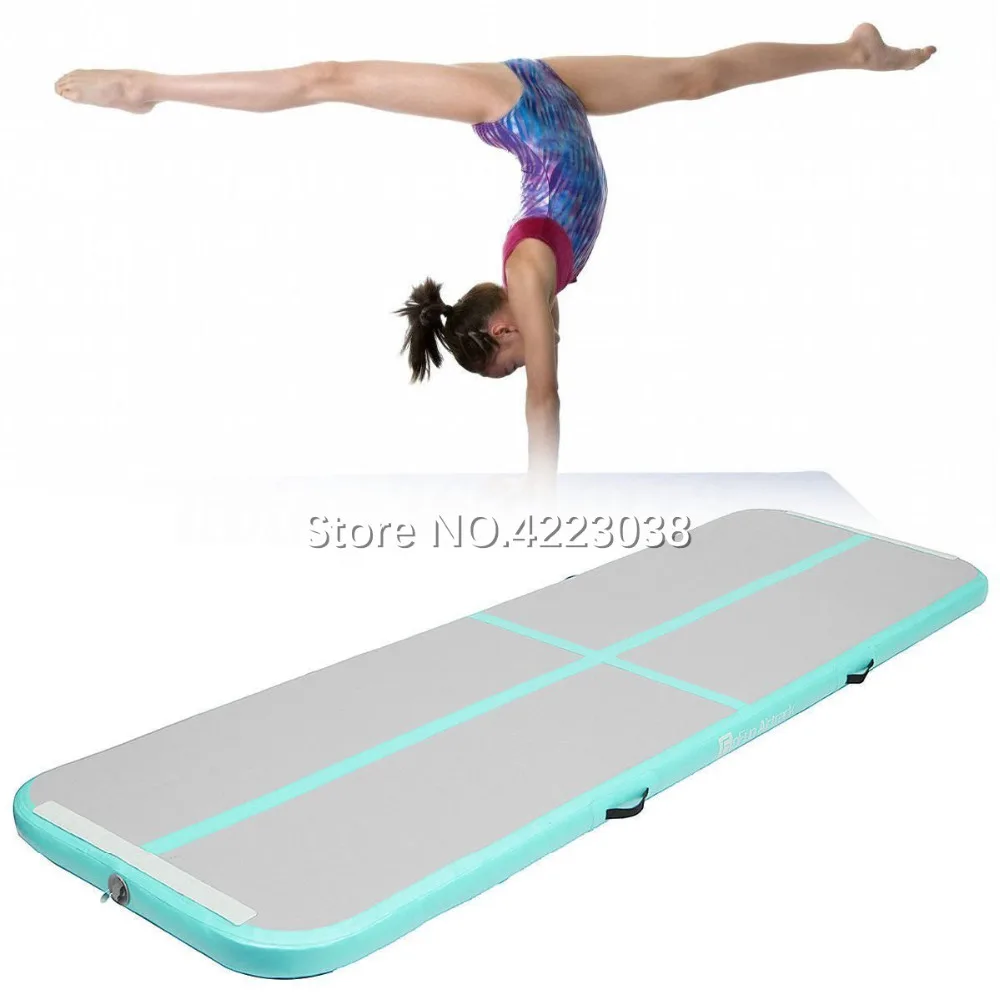 Free Shipping 3x1x0.1m Air Tumbling Track Gymnastics Cheer leading Inflatable Mat air track