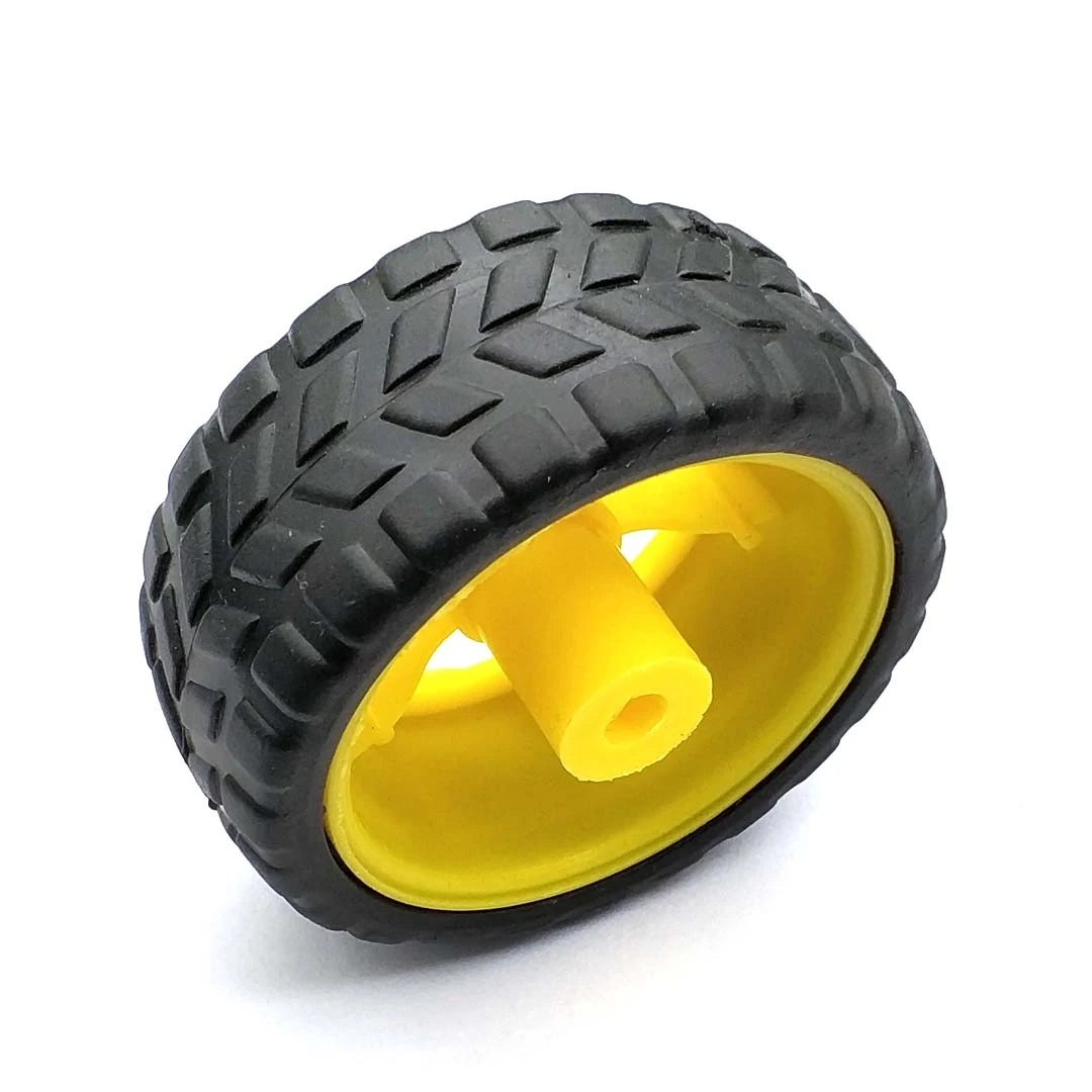 아두이노용 로봇 스마트 자동차 휠, DIY 스마트 자동차, 65mm