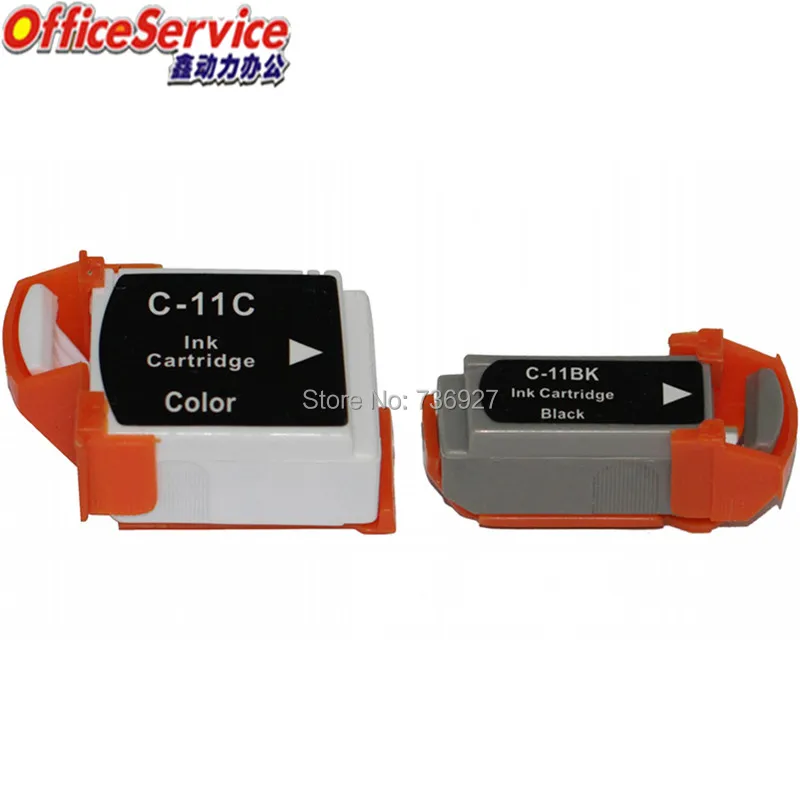 BCI11 BCI-11 BCI-11BK BCI-11C ink Cartridge Compatible For Canon BJC-50 BJC-55 BJC-70 BJC-80 BJC-85 BJC-85PW inkjet printer