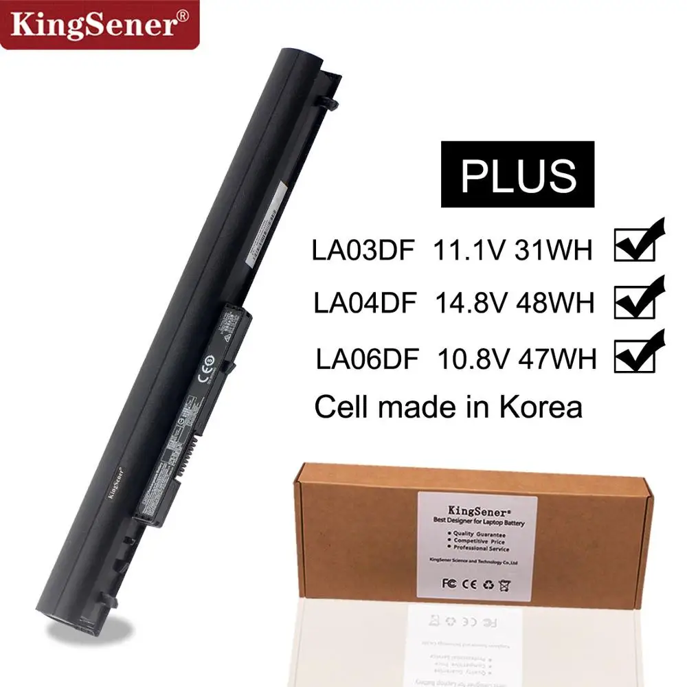 KingSener New LA03DF Battery For HP Pavilion TouchSmart 14 15 248 G1 350 G1 LA03 LA06DF LA04DF HSTNN-IB6R HSTNN-UB5M  HSTNN-YB5M