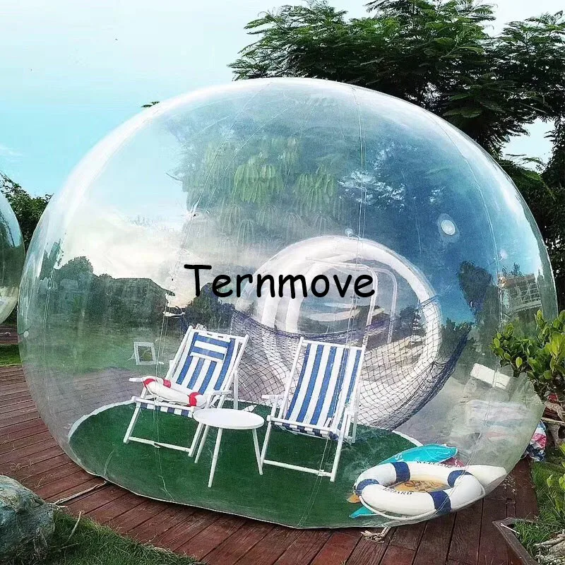 outdoor igloo inflatable transparent clear bubble tent,inflatable geodesic domes,inflatabl with inflatable support