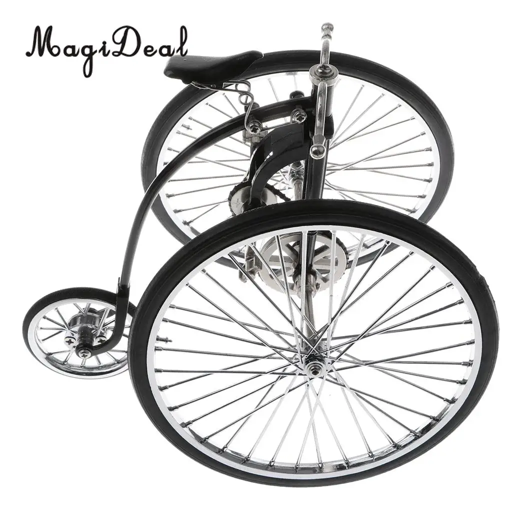 1:10 Alloy Miniature Diecast Racing Tricycle Bike Model Bicycle Toy Collection Gift Home Office Desk Decoration Ornament