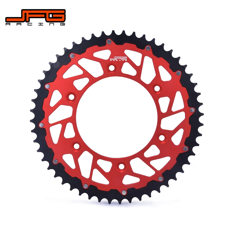 Motorcycle 45-52T Chain Sprocket For HONDA CR125R CR250R CR500R CRF150F CRF230F CRF230L CRF230M CRF XR250R XR400R XR600R XR650R