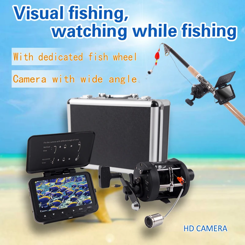 SYANSPAN Underwater Fish Finder Video Camera for fishing 4.3