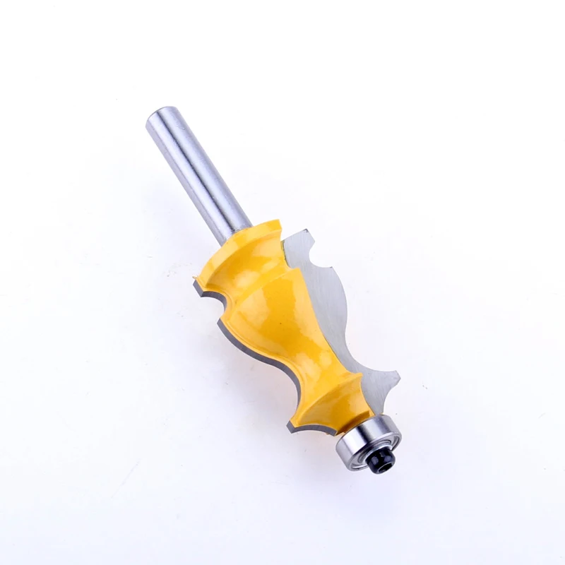1 PC 8mm Schacht Architectonische Hardmetaal Molding Router Bit Trimmen Hout Frees voor Houtwerk Cutter Power Tools