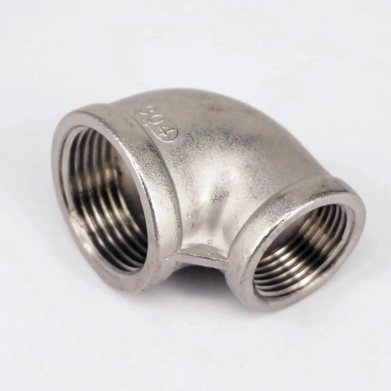 

1" BSP To 3/4" BSP Female 304 Stainless Steel Reducing Elbow Connector Pipe Fitting water oil air 230 PSI