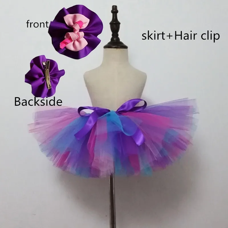 Girls Fluffy Tutu Skirt Candy Tutu Ballet Skirt Dance Party Tutu Skirt Costume Clothing Baby Birthday Tutu  Novelty