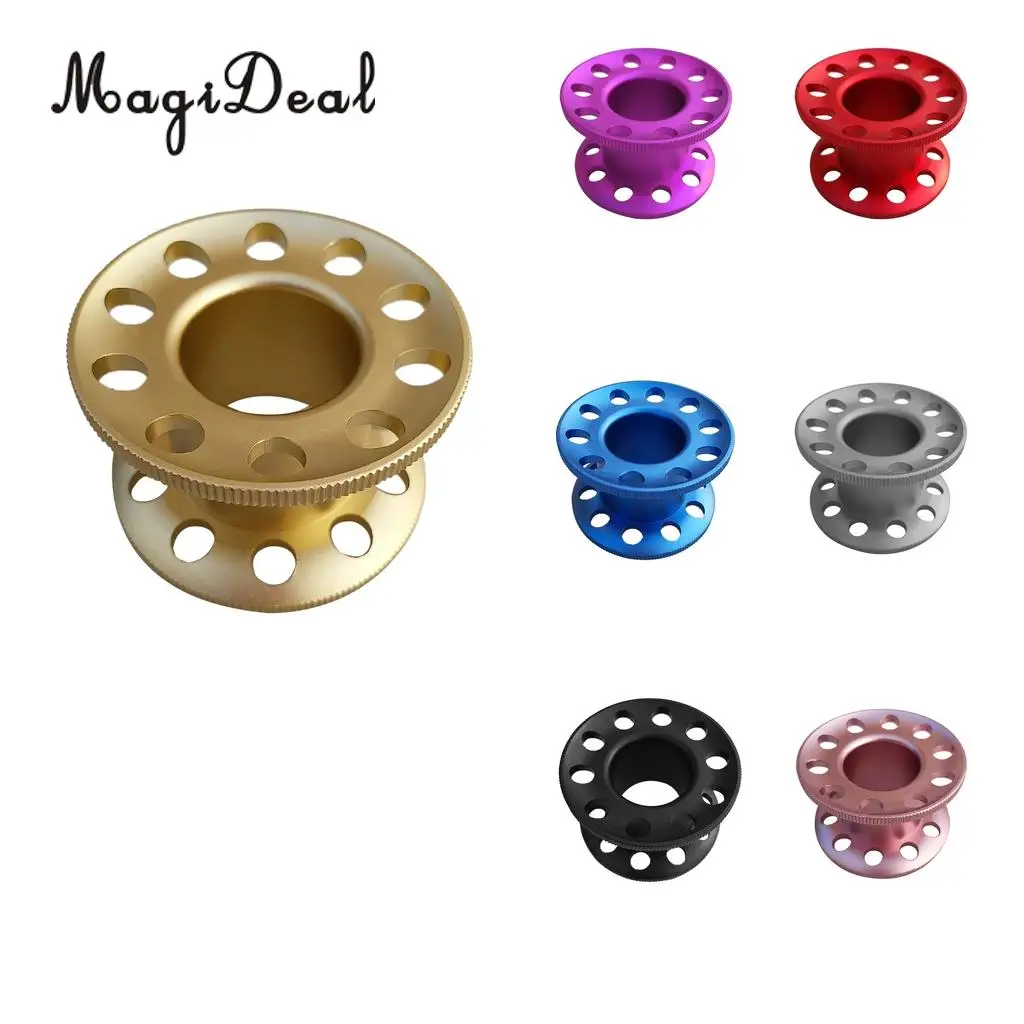 Aluminum Scuba Diving Finger Tech Spool Dive Diver Freediving Wreck Cave Reel Water Sports Snorkeling Guide Line Spool Access
