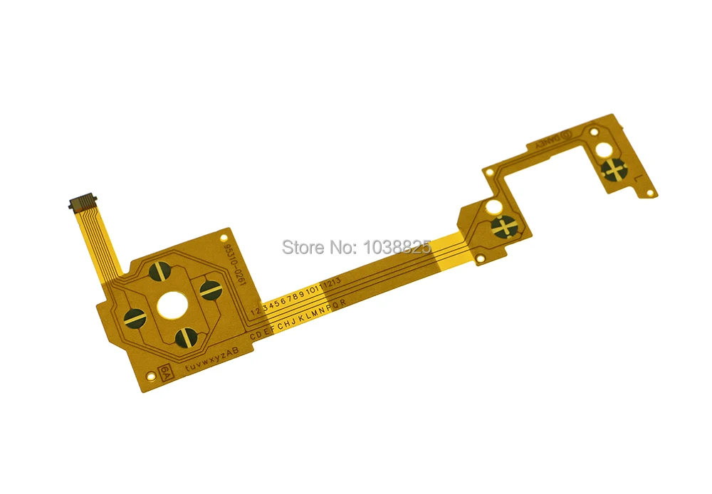شريط لاصق لجهاز Wii U PAD ، زر يسار/يمين ، لإصلاح الكابلات المرنة