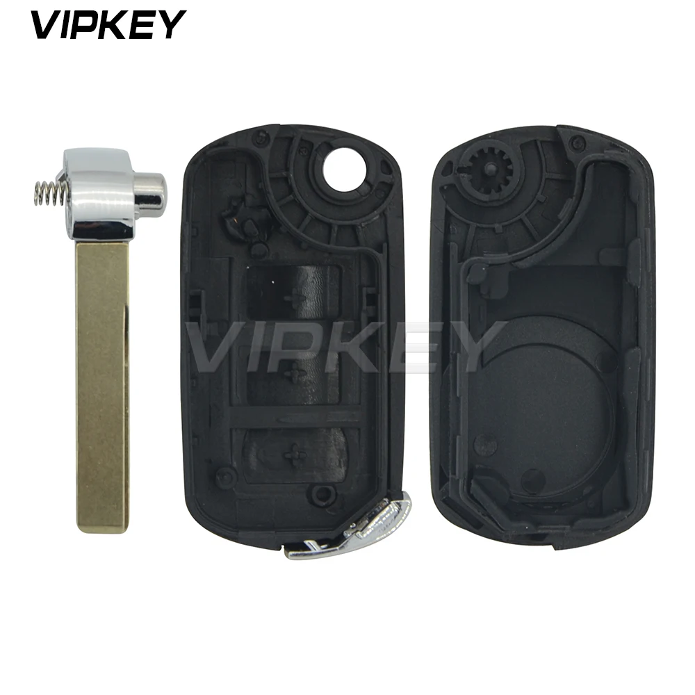 Remotekey Folding Key Shell 3 Button HU92 Blade For Landrover LR3 LR4 Rangerover 2007 2008 2009 2010 Case Shell