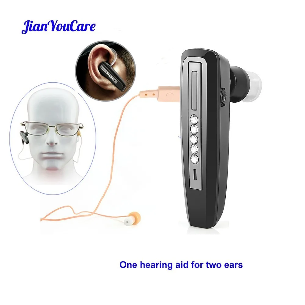 invisible mini Hearing Aid Rechargeable for Elderly Binaural Ear Sound Amplifier Hearing Aids digital Deaf Ear Care Tool Devices