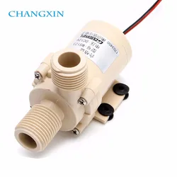 brushless Circulation Pump Dc 12v/24v,0-110 Degrees Celsius,solar/gas/electric Hot Water Heater,pressurized Booster Submersible