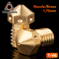 trianglelab T-V6 nozzle Top quality V6 Nozzle for 3D printers hotend M6 Thread for  Nozzles hotend tatan extruder