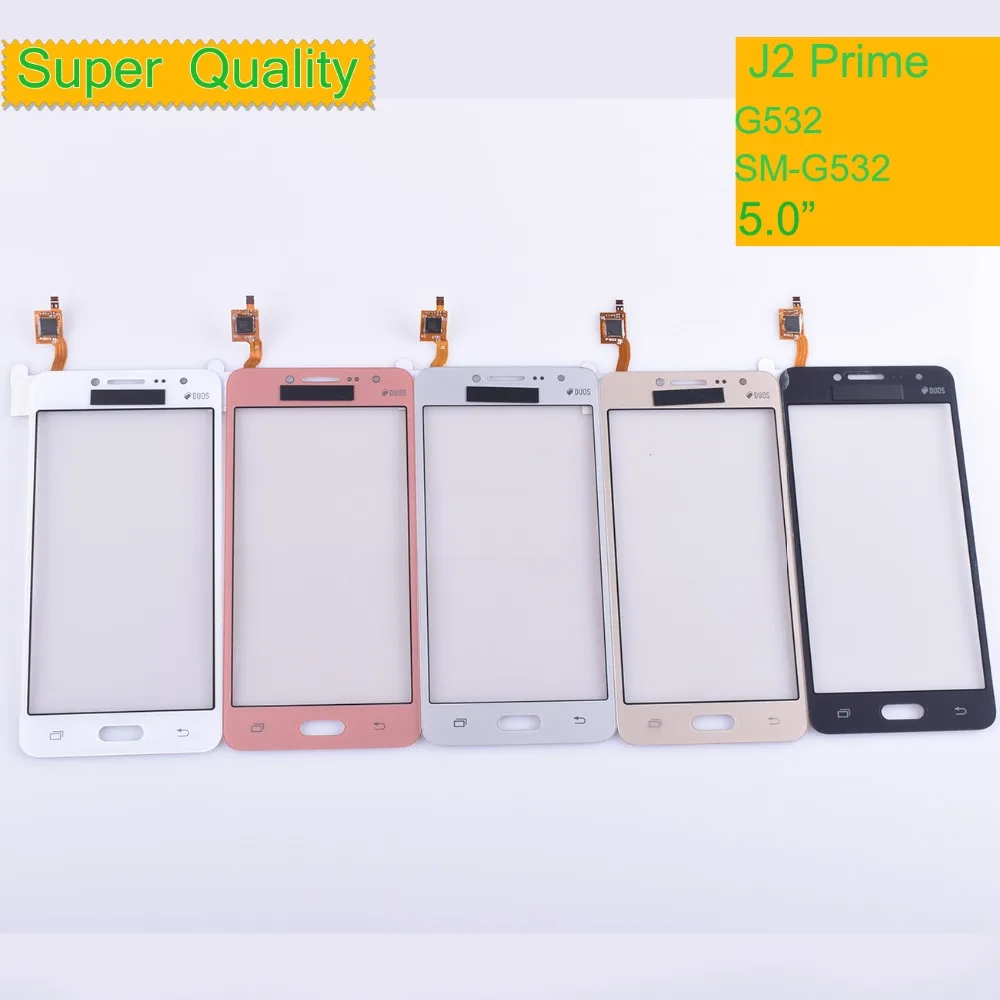 

10Pcs/Lot G532 TouchScreen For Samsung Galaxy J2 Prime G532 SM-G532 Touch Screen Digitizer Panel Sensor Front Glass Outer Lens