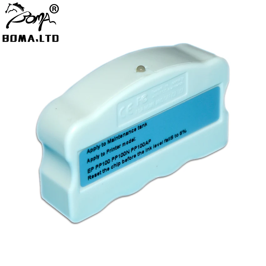 Imagem -02 - Resíduos do Tanque de Tinta Resetter Chip para Epson Pp100 Pp100ii Pp100n Pp100ap Pp-100n Pp-100ap Pp50 Pp-50 Tanque de Manutenção de Impressora Novo