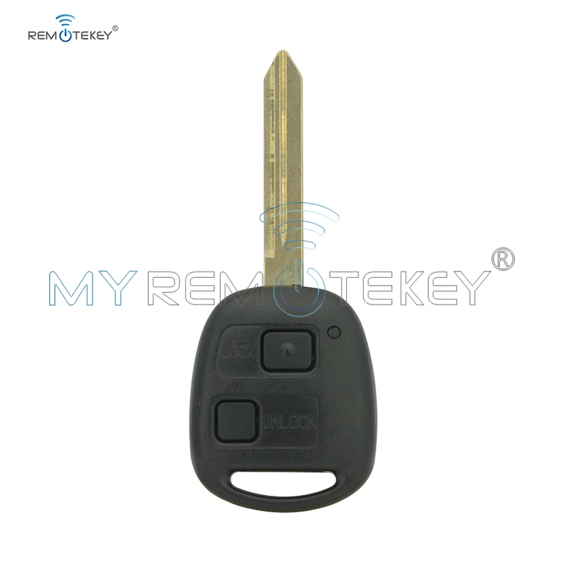 Remtekey Remote key 89071-42050 2 button 434mhz with 4C chip TOY47 blade for Toyota