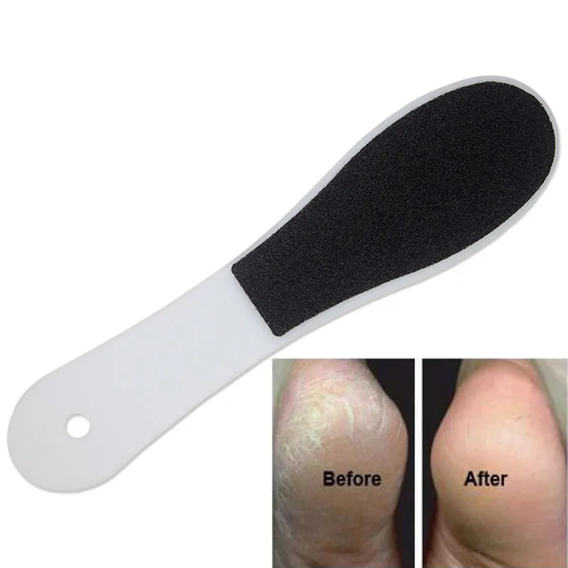 Kimcci Two Sided Plastic Pedicure Foot File Pedicure Foot Rasp Pumice Stone for Foot Care Grinding for the Feet Lima para Pies