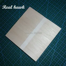 5pcs AAA+ Balsa Wood Sheets 100x100x4mm Model Balsa Wood for DIY RC model wooden plane boat material