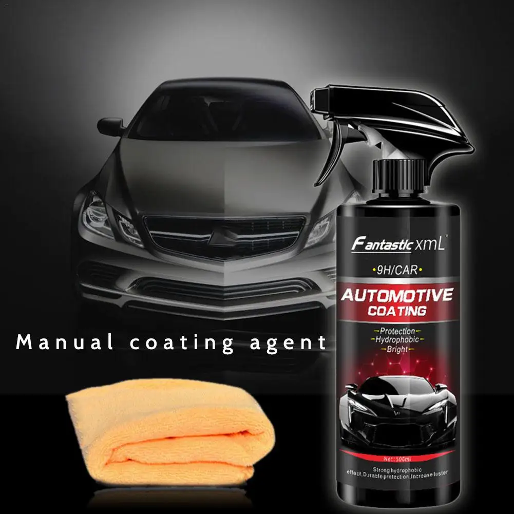 Car Ceramic Coating 500ML Automotive Nano Coating Liquid Manual Quick Coat Polish Car Coating Agent Maintenance Tool