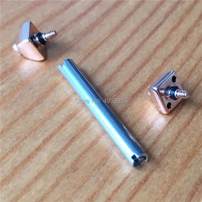 ドリル用スチールスクリューチューブ,16〜22mm,時計バンド,ストラップ,ネジリンク,バーパーツ用