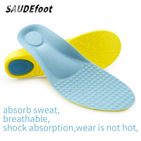 Memory Foam Orthotic Arch Support Boot Shoes Insoles Insert Support Pad Comfortable Soft Breathable For Women Men