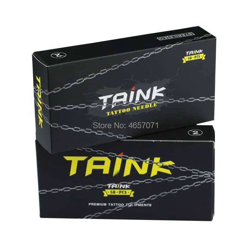 TAINK PREMIUM TATTOO NEEDLES Bugpin Round Liner 1003RL/1005RL/1007RL/1009RL/1011RL/1014RL/1018RL personalizzabile