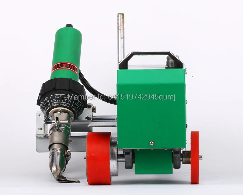 Professional Automatic digital hot air seam welding machine For plastic banner Free shipping