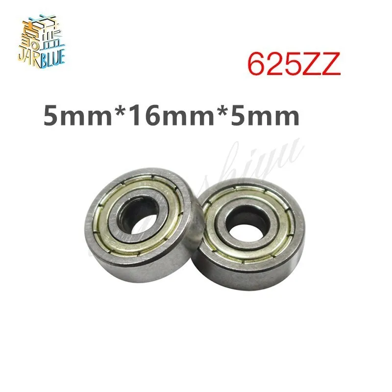 Bộ 5 Ổ Bi 608zz 623zz 624zz 625zz 635zz 626zz 688zz 3D In Phần Rãnh Sâu Flanged Ròng Rọc Bánh Xe