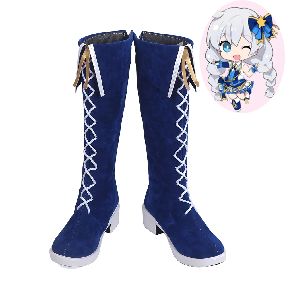 

New Honkai Impact 3 Theresa Apocalypse Cosplay Shoes Women Boots