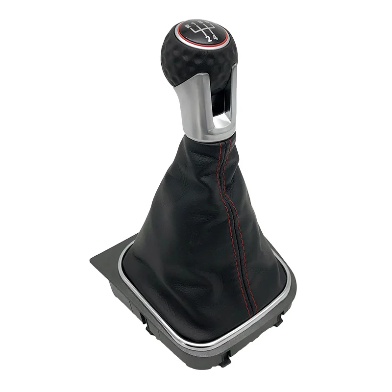 Car Gear Shift Knob Gaiter Boot Cover Case For Volkswagen VW Golf 5 V MK5 R32 GTI Golf 6 MK6 Jetta A6 2004 2005 2006 2007-2014