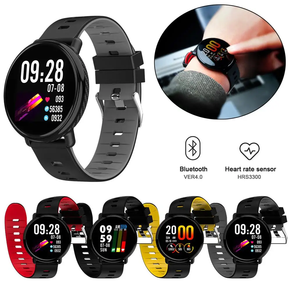 Men Women Full Screen Smart Watch Smart Bracelet Remote Camera Phone Mate for Samsung S10 S10+ S9 S9+ iPhone XR XS X