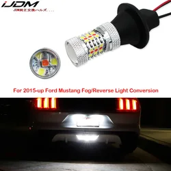 1PC Red/White LED 3156 led T25 for 2015-up Ford Mustang and 2011-2014 Chevrolet Volt 4th brake light/Rear Fog Lamp/Back up 12V