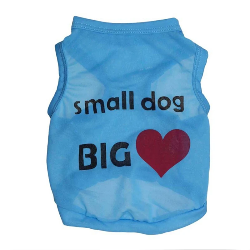 Pet Dog Clothes For Dog Cat Vest  T Shirts Pet Costume Cotton Clothes For Small Dogs Chihuahua Cool Puppy Clothing For Kitty 40