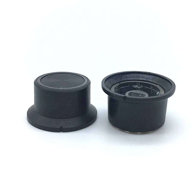 5pcs Plastic Switch Caps Transmittance 6mm 15/64\'\' Shaft Diameter Ring Light-emitting Potentiometer knob Plum Shaft D Shaft