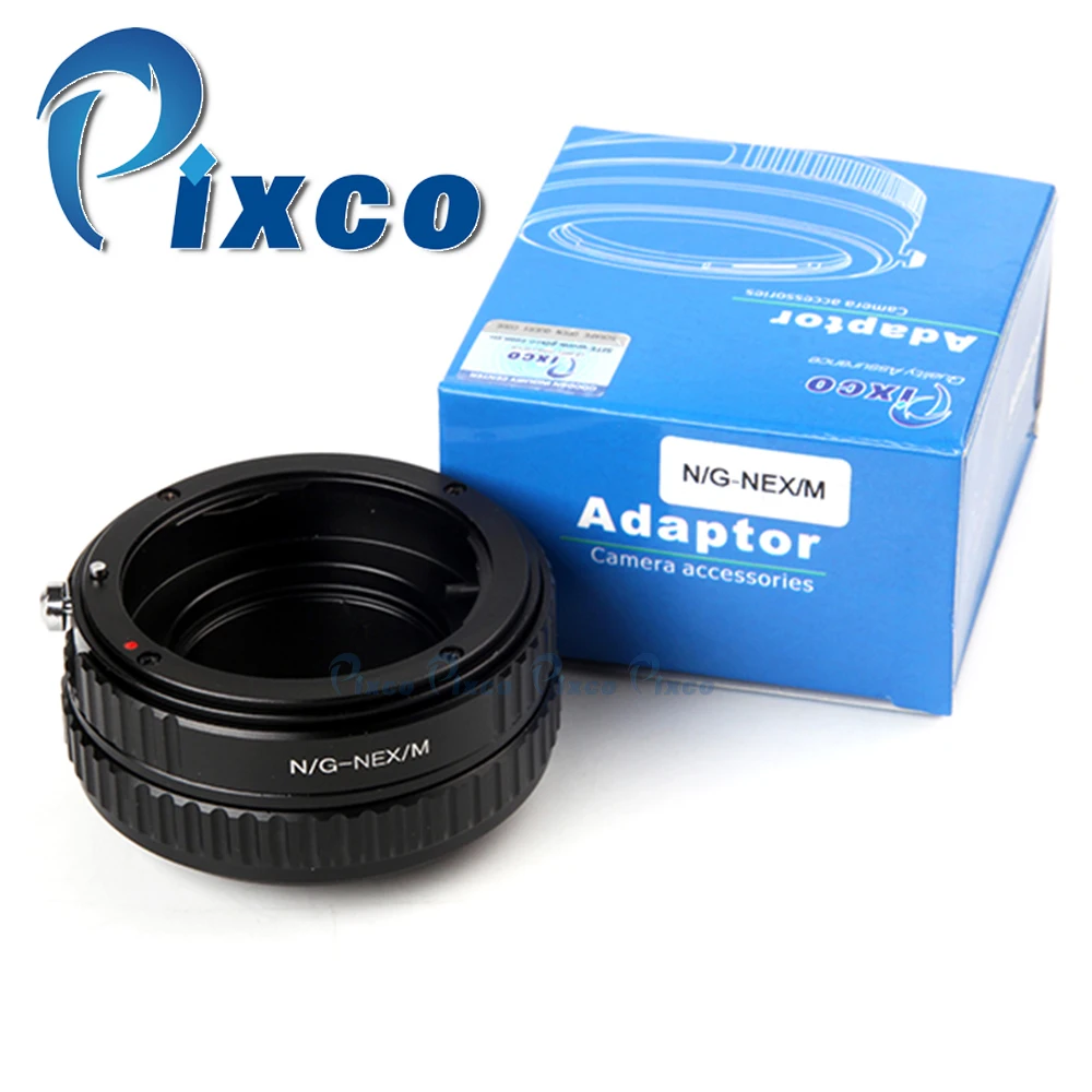 

For N/G - NEX /M, Adjustable Macro to Infinity Lens Adapter Suit For Nikon G Lens to Suit for Sony E Mount NEX Camera