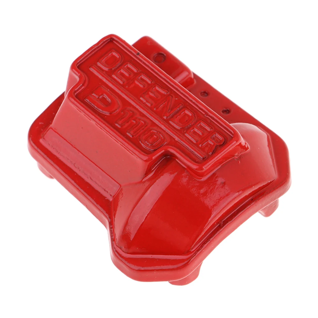 Metal Defender D110 Differential Diff Cover RED for Traxxas TRX4 -4 1/10 RC Crawler Upgrade Parts