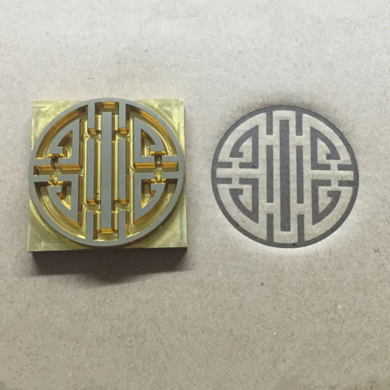 JINXINYAN Customized Logo Copper Mold Brass Leather Stamp Wood  Skin Bread Cake Die Heating Emboss Mould Letter Metal Brand Iron