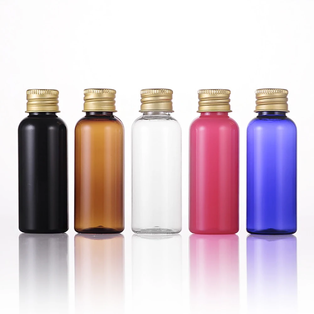 

Cosmetics bottle travel bottle 50ml PET recycled bottle lotion skincare packaging, Plastic Bottles For Oil